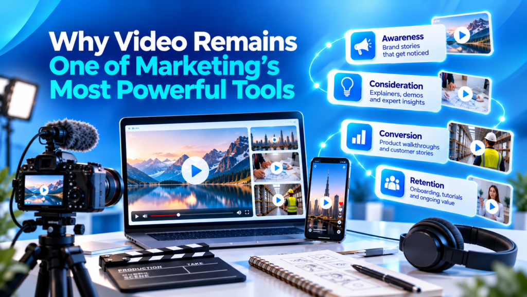 Marketing video formats across short-form social, explainers and brand films